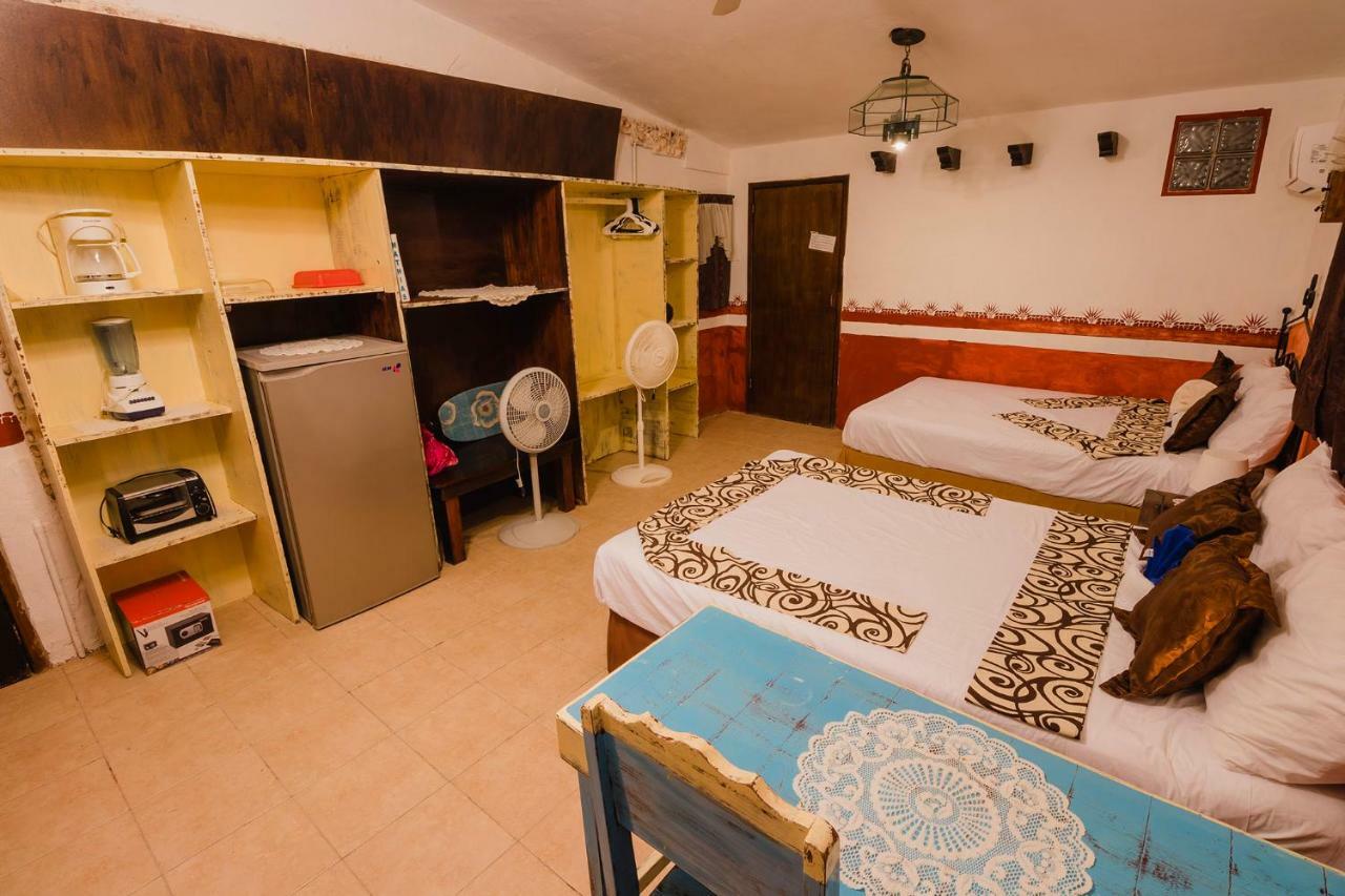 Antigua Lodge, 70 M From Sandy Beach El Cuyo Ngoại thất bức ảnh